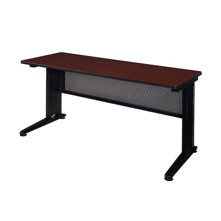 Fusion Fusion Training Tables, 66 W, 24 L, 29 H, Wood, Metal Top MFTT6624MH